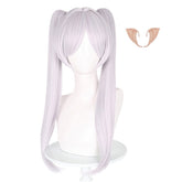Anime Frieren:Beyond Journey's End 2023 Stark White Wigs Cosplay Accessories Halloween Carnival Props